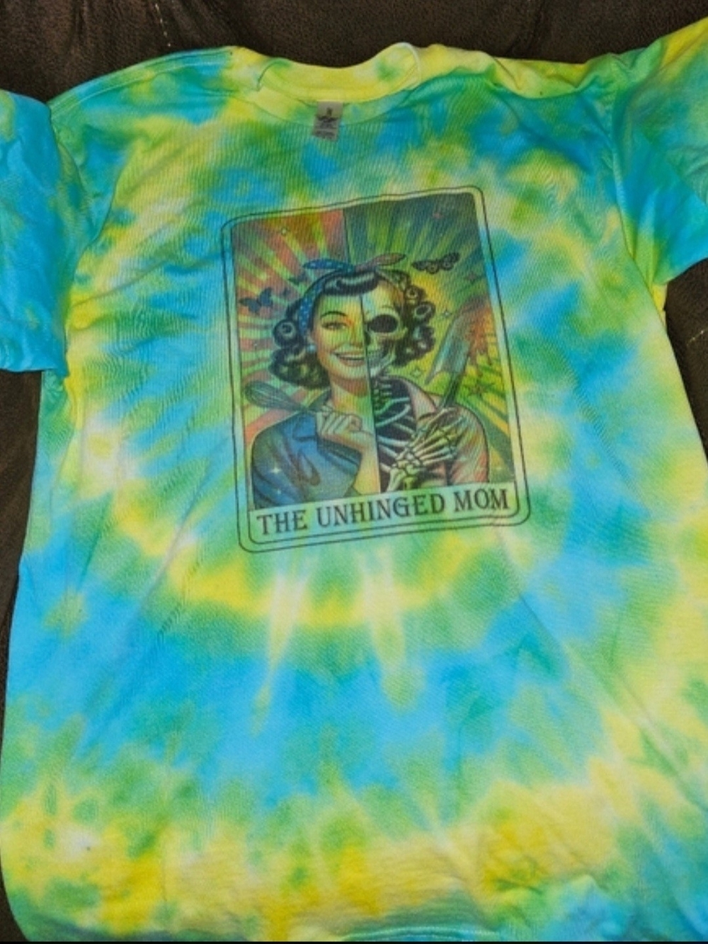 Tie-Dye Short Sleeve Tee - The Unhinged Mom
